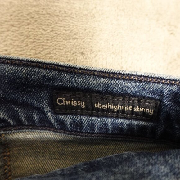 Citizens of Humanity jeans Chrissy high rise skinny women's 30 mild blue - Picture 4 of 13